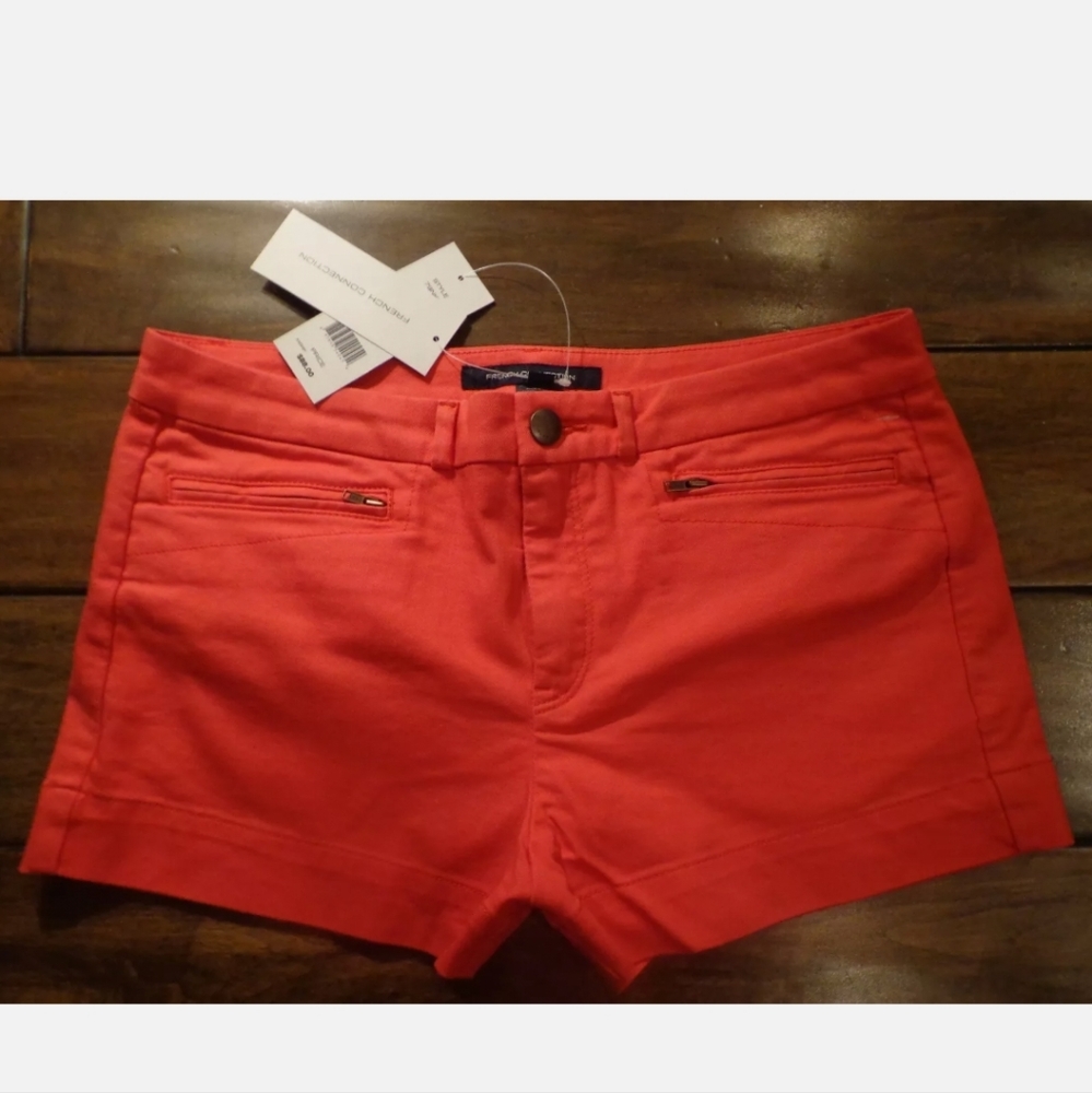 French Connection Hachi denim shorts sz 6 NWT